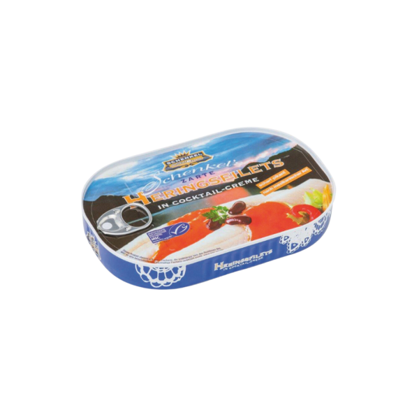 Schenkel MSC Heringsfilets in Cocktail-Creme, scharf-pikant, 200g